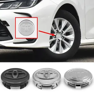 4Pcs 57mm Car Wheel Center Hub Center Cap Rim HubCap Cover For Toyota Chr Corolla Camry Rav4 Yaris Hilux Prius Auto Accessories