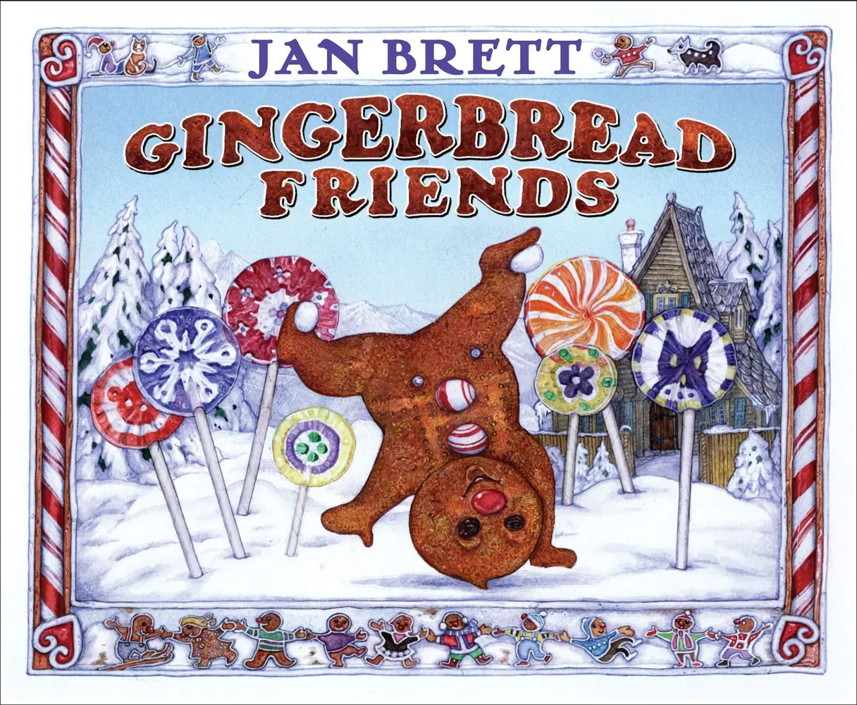 USED Book - Gingerbread Friends by Brett, Jan (Hardcover) - english