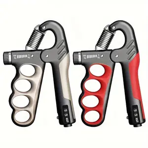 Adjustable Hand Grip Strength Trainer, 1/2 Counts Non-Slip Hand Grip Strengthener, Hand Grip Exerciser for Muscle Training & Recovery, Workout Hand Gripper