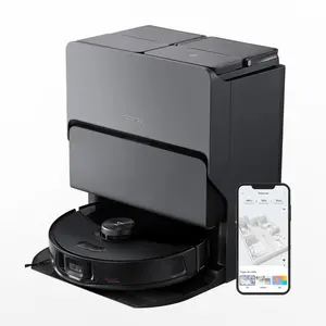 Roborock S8 MaxV Ultra 8-in-1 Robot Vacuum with 2.5m Self-Drying Auto Empty & Refill Function Smart Home Cleaning System for Pet Hair Carpets & Hard Floors