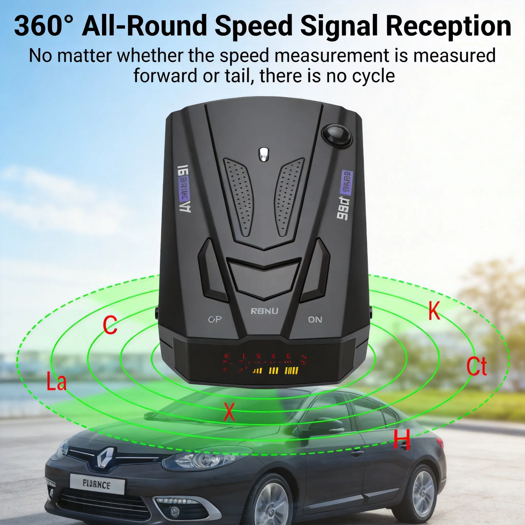 GPS OBD2 Dual Mode Car Speedometer Gauge Digital Windshield HUD Display Universal Automotive Interior Gadget Simple Installation Stable Readings Compatible With Most Vehicle Models Road Driving Accessory