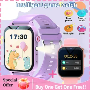 Kids Smart Watch with Camera, Photo Album, 18 Games, Calculator, Calendar, LED Light, Perfect Holiday Gift for Children