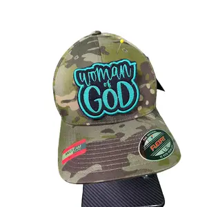 Woman of God Embroidered Iron-on Patch - High-Quality Iron-on Patch for Customization and Design Enhancement
