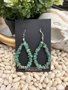 Louise Joe - Kingman Chip Dangle Earrings