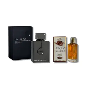 Armaf Club de Nuit Intense EDT 3.6FL.OZ & Al Rehab Choco Musk EDP 50ML Man Eau de Toilette de