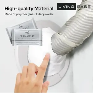 Air Conditioner Hole Sealing Clay, Gap Filling Hole Putty, Waterproof Insect-Proof High Temperature Resistant Wall Repair Mud for Home Sewer Pipe Plugging，You'll receive exactly 20 pcs