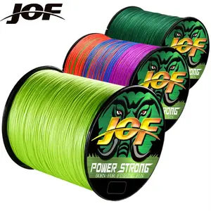 Jof New Arrival 4 Strands Braided Multifilament Pe Fishing Line 300m Saltwater Freshwater Durable Fish Line for Fishing Gear
