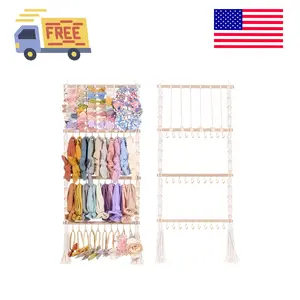 Headband Holder Bows Organizer For Girls Hair Bows Holder Baby