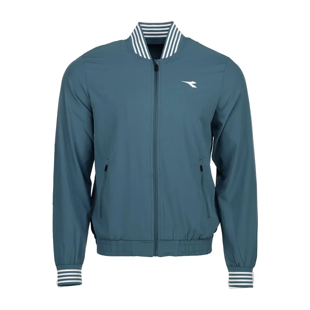 diadora Mens Icon Jacket Athletic Outerwear Casual - Blue