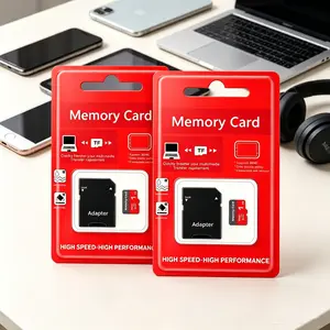 1TB MicroSDXC Card for PC Document Storage, 2 Pack Set Micro TF SD Cards for Surveillance Cameras, Durable SD Memory Card for Car Audio, Micro SD Card & SD Card for Dash Cams and Mobile Phone File Storage