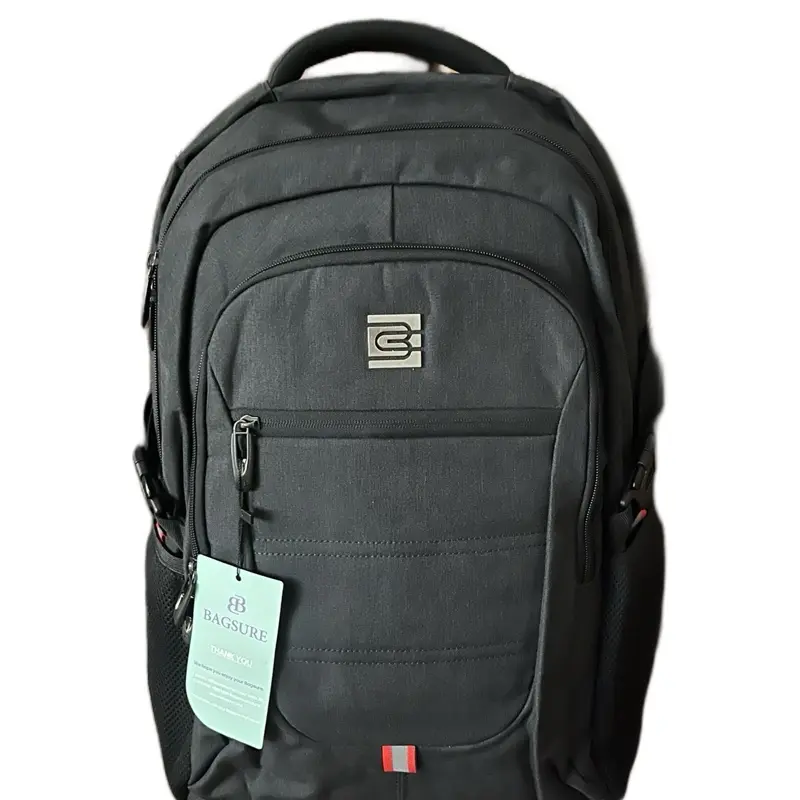 TSA-Friendly Travel Backpack, Unisex Multifunctional Travel Backpack, Bagsure Laptop Backpack, High Quality Heavy-Duty Durable Design, USB with Charging Port, for Men & Women, 15.6/16-inch Compatible, Business & College Bookbag