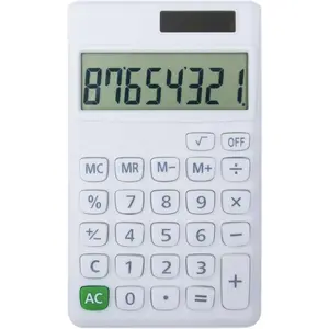 Basic Standard Calculators Small Digital Desktop Calculator with 8-Digit LCD Display, Battery Solar Power Smart Calculator Children's School Adult Office Family Standard Functions