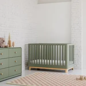 Santos 3-In-1 Convertible Standard 2 Piece Nursery Furniture Set