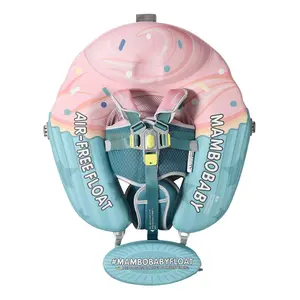 Mambobaby Air-Free Mint Cupcake Chest Float with 3D Canopy
