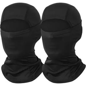Ski Mask for Men 2 Pack Balaclava Face Mask Women Summer Shiesty Masks Motorcycle Helmet Full Head Cover Sun UV Protection