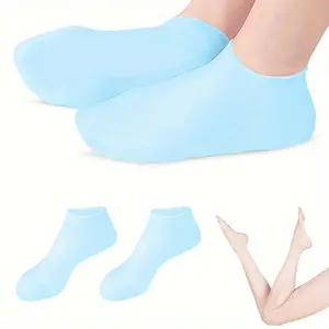 Silicone Moisturizing Short Socks Nourish Feet and Repair Dry Cracked Heels Unisex