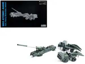 United States M65 Atomic Cannon Artillery Olive Drab US Army "NEO Dragon Armor" Series 1/72 Plastic Model by Dragon Models