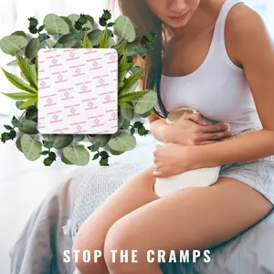 Shmellins Cramp Relief Patch – Natural Pain Relief for PMS & Sore Muscles Women
