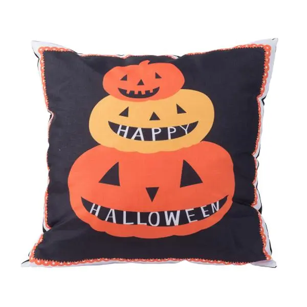 20x20 inch Halloween Pumpkin Throw Pillow, Soft Plush Fall Accent Cushion, Spooky‑Cute Seasonal Home Decor for Sofa Couch, Halloween Party & Autumn Vibe Decoration