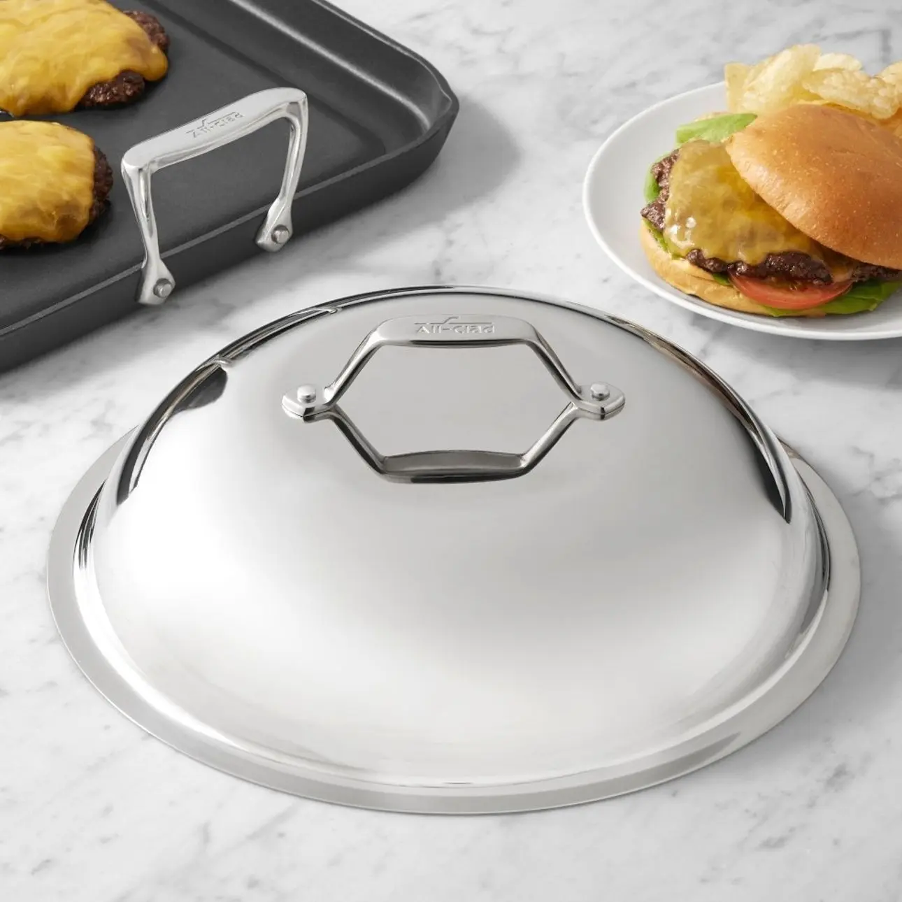 All-Clad Stainless-Steel Domed Melting Lid
