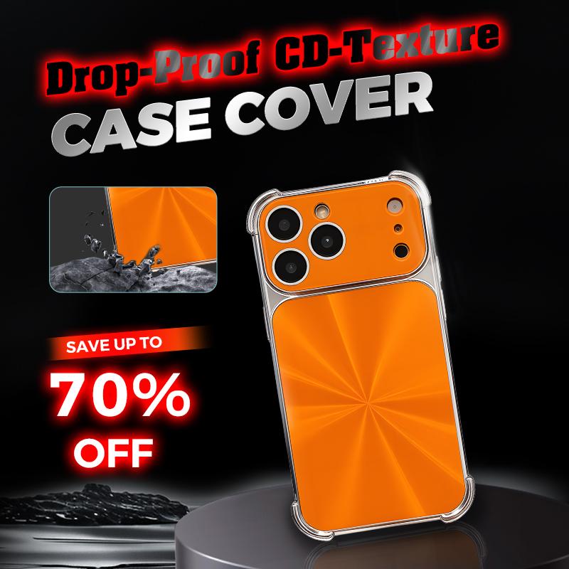 Quad-corner Drop-proof CD-texture Case for iPhone