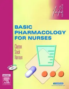 USED-Basic Pharmacology for Nurses by Yvonne N. Stock MS  RN (Paperback)
