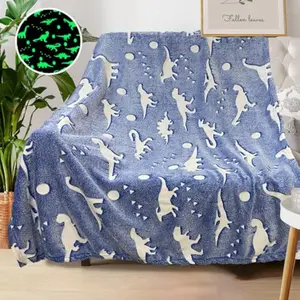 Eyesoul  Blanket for Girls, Glow in The Dark Blankets for Girls  Blankets for Girls, Personalized Blankets for Girls/Baby/Toddler,  Gifts for Girls , Soft Fleece Blanket 40"x 50"