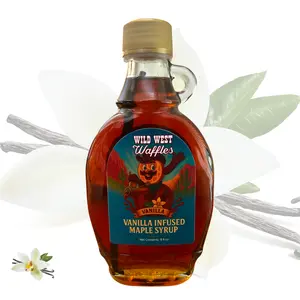 Wild West Waffles Vanilla Infused Maple Syrup