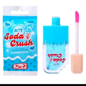 Soda Crush Magic Lip Oil Glossy Fruity Flavor Shimmer Cosmetic Makeup Moisture