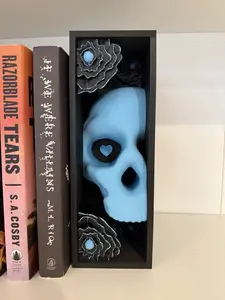 "Lights Out" Book Nook and Bookend