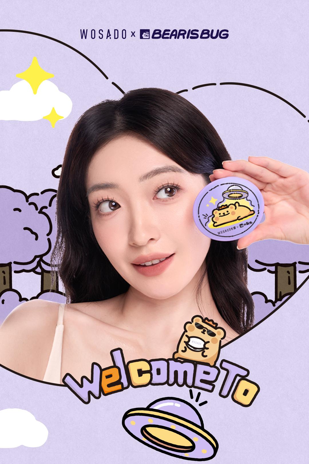 [Wosado] Soft Magnetic Eyelashes All-in-One Box, BearisBug Limited Edition Magnetic Eyelash Extensions, Waterproof, Reusable, Glue-Free, Eyeliner-Free Makeup Cosmetic