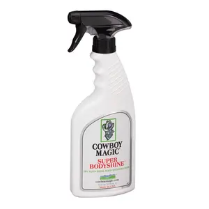 212 MAIN Cowboy Magic 3370 Super Bodyshine, 16oz Equestrian Coat Care Product, Dust Resistant