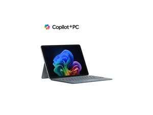 Microsoft 12" Surface Pro Copilot+ PC, Snapdragon X Plus 8-Core, 16GB RAM, 512GB UFS, Device Only, Ocean, Latest Model