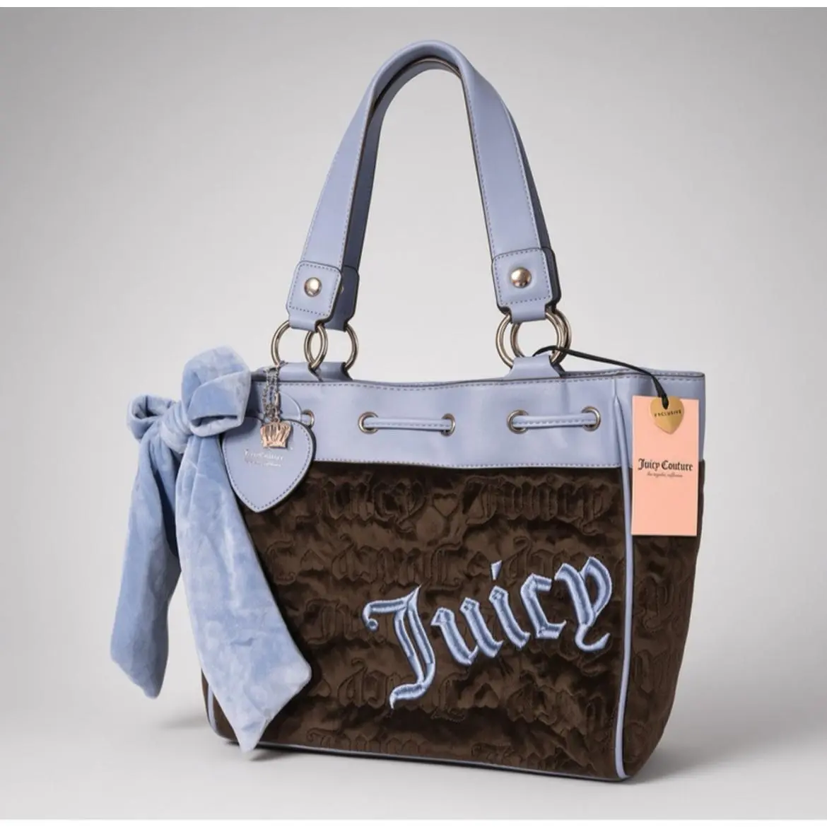 Juicy Couture Daydreamer Handbag - New Condition with Bow Detail - Same Day Shipping Available - TikTok Shop Exclusive