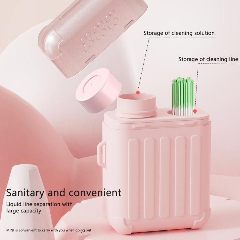 Piercing Hole Cleaning Kit, Earrings Hole Cleaner, Ear Hole Cleaning Lines, Pierced Aftercare Care Kit