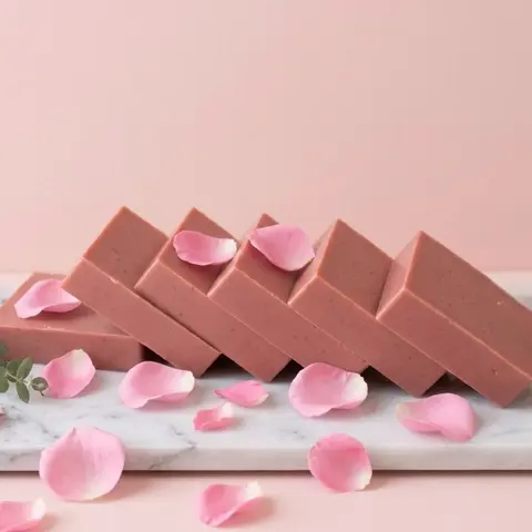 Handmade Artisanal Organics Petals Rose Soap (Jabon de Pétalos de Rosa Orgánicos)