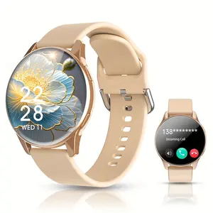 Smart Watch for Men & Women, Smartwatch With Calls, Wireless Call Function, Music Control, Sports Tracker, Multiple Wallpapers, Compatible with iPhone/android