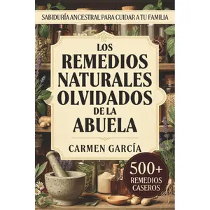 Grandma's Forgotten Natural Remedies: 500+ Recipes for Home Medicine and Ancestral Herbalism: A Guide to Medicinal Plants and Grandma's Wisdom (Spanish Edition)