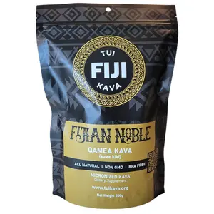 TUI KAVA Micronized Wellness Kava - 500g (1.1 lbs) - Sharing Size - All Natural, Non GMO, BPA Free, Premium High Kavalactone, Mood Support, Muscle Relaxation, Stress Relief, Edible Supplement
