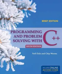 USED Book - Programming and Problem Solving with C++: Brief: . by Nell Dale (Paperback) - english