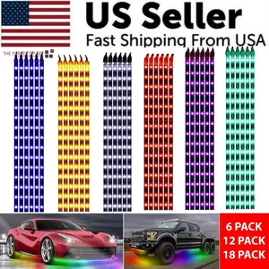 Underbody Light for Car/Motorcycle, Waterproof 12''/15 DC 12V Motor LED Strip