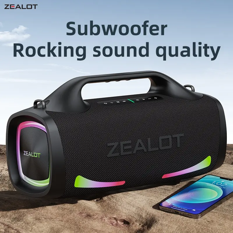 Zealot S79 100w Wireless Speaker, Portable Speakers, waterproof