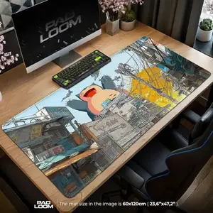 Snorlax Manga Mouse Pad Anime Art Desk Mat Gaming Mat Anime Lover Gift