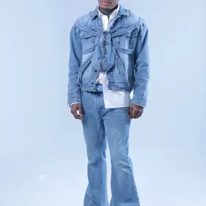 Roam The Halls Denim Spider Jacket