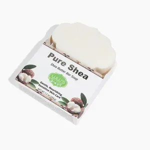 Pure Shea Butter Bar Soap – Fragrance-Free, Gentle & Moisturizing