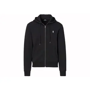 Polo Ralph Lauren Double-Knit Full-Zip Hoodie Polo Black (men) by StockX