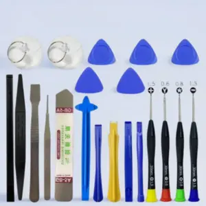 21-Piece Screwdriver Set for iPhone Android Phone Repair, Professional Tool Kit, Essential Accessories for Device Maintenance