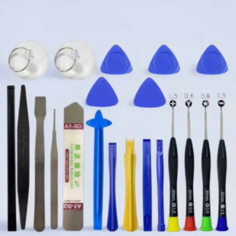 21-Piece Phone Repair Tool Set, Screwdriver Kit in Bag, Essential Smartphone Maintenance Tools, Complete DIY Fixing Supplies, Replacement Kit, Repair Toolkit