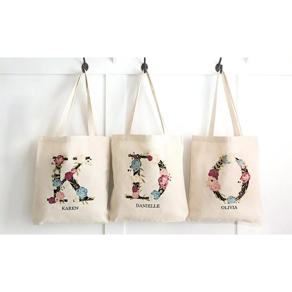 Monogrammed Tote Bags Monogrammed Tote Bags