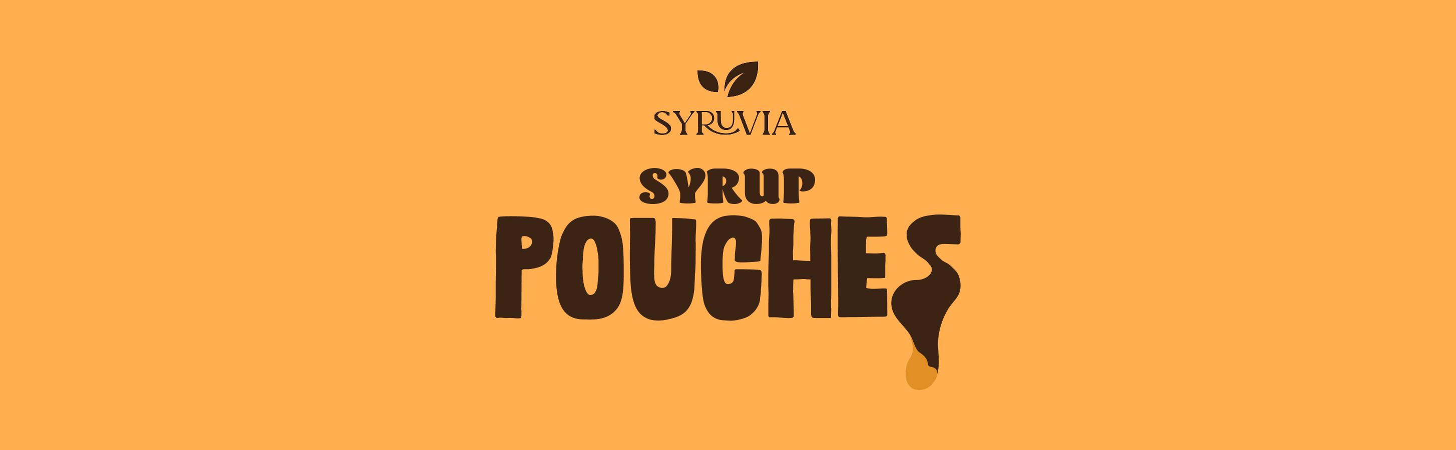 Syruvia Sugar Free Brown Sugar Cinnamon Syrup Pouch Packs, Gluten Free Kosher Safe Room Temp Coffee Syrup Sticks for Coffee, Lattes, 30 Count (15 mL Each)